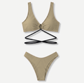Seashell Tie-Front Bikini