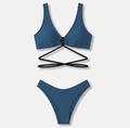 Ocean Tie-Front Bikini