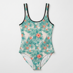Tropical Hibiscus One-Piece Swimsuit