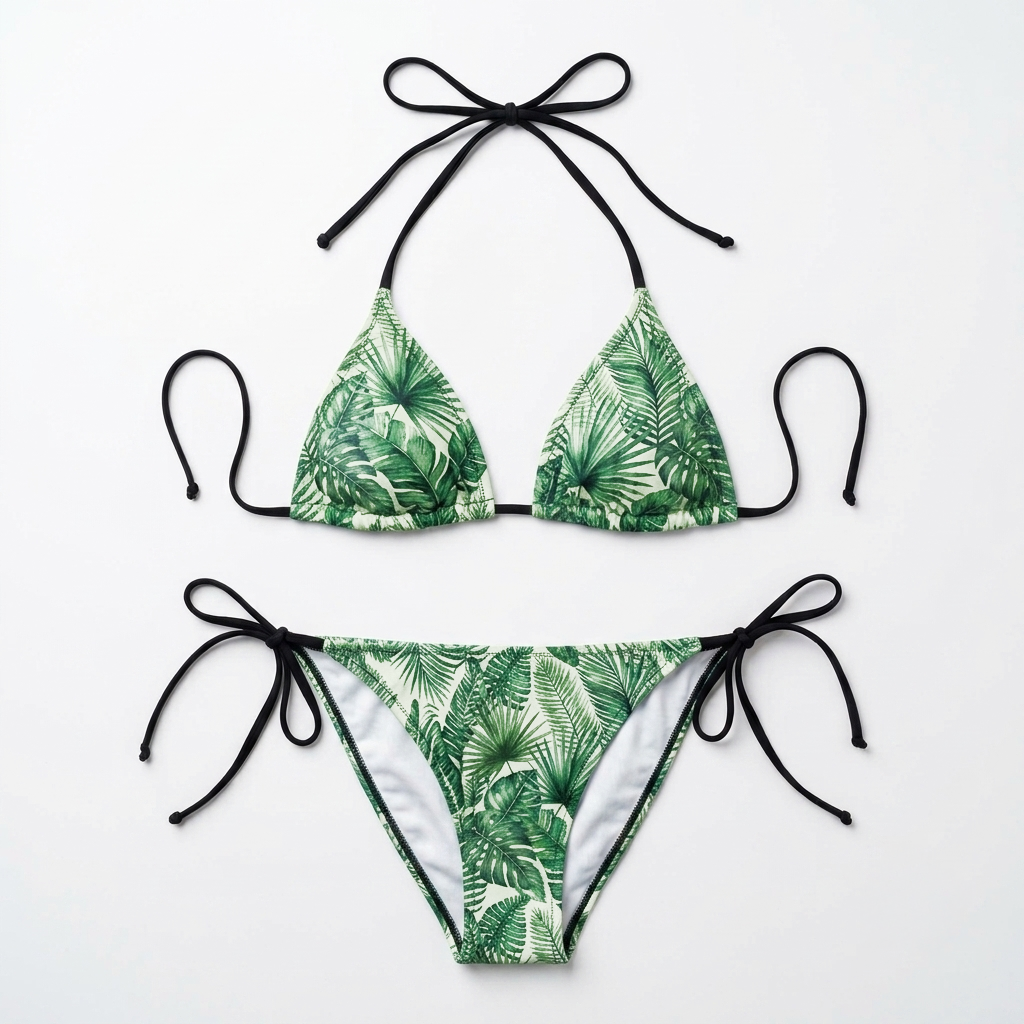 Palms Tie-Side Bikini