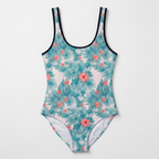Tropical Hibiscus One-Piece Swimsuit