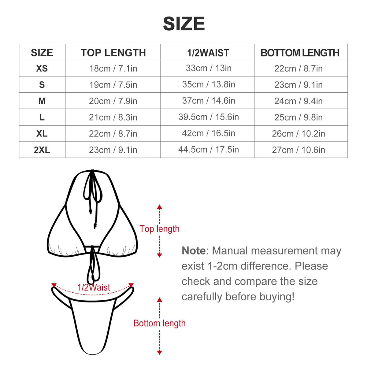 Ibiscus Thong Bikini