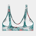 Tropical Hibiscus Bikini Top